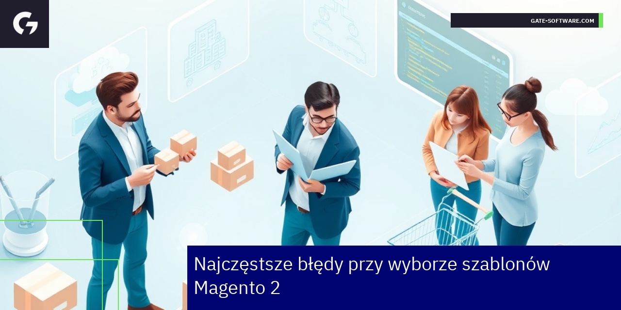 Schemat błędów wyboru szablonów Magento 2