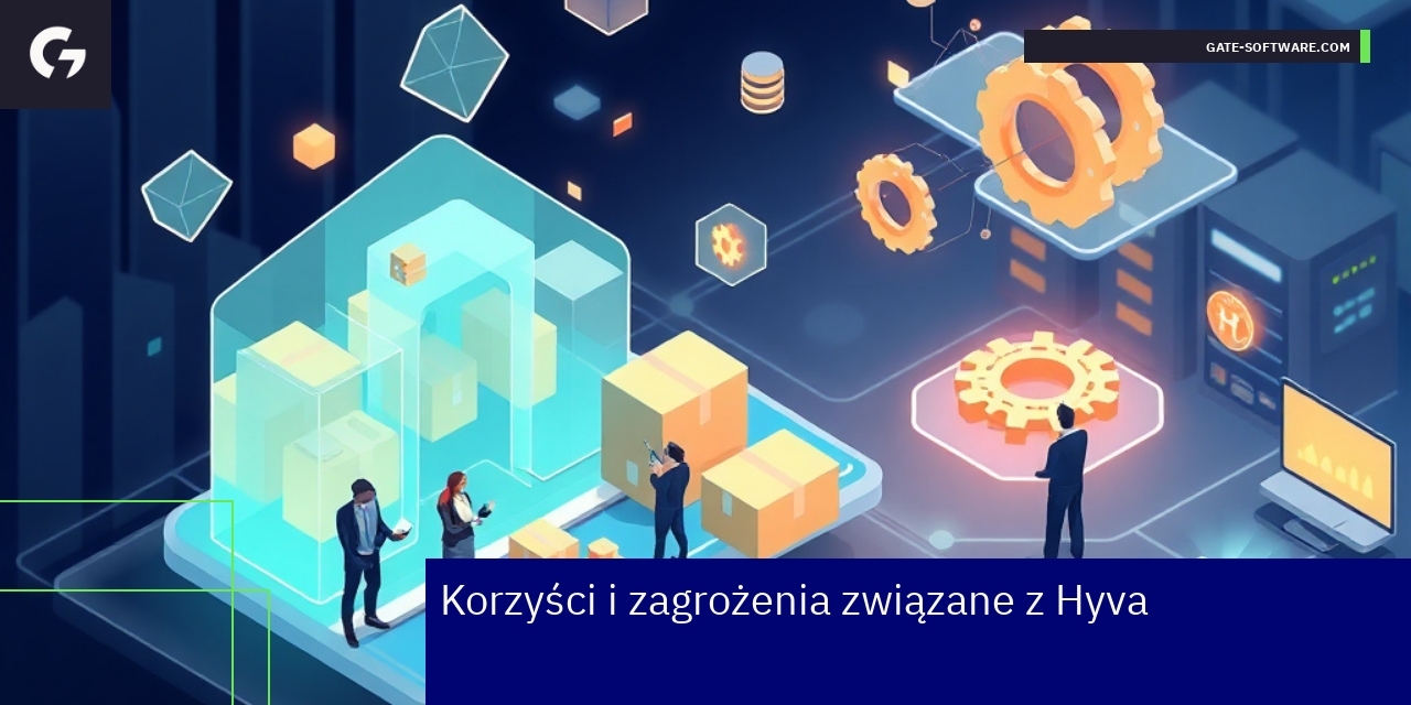 Schemat korzyści i zagrożeń Hyva dla firm