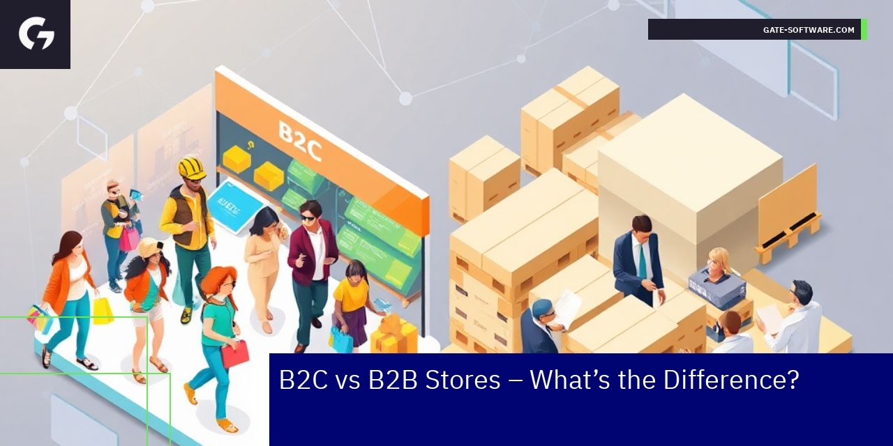 Key Differences Between B2B and B2C Stores Comparison of B2B and B2C eCommerce models