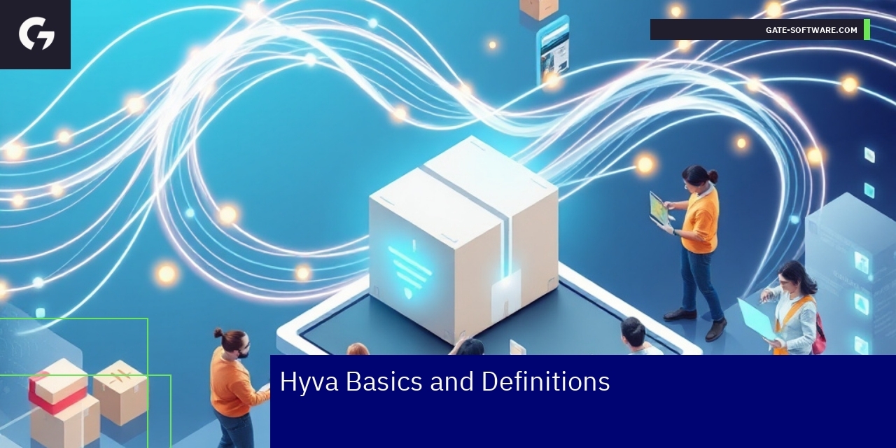 Illustration of Magento 2 frontend with Hyva theme