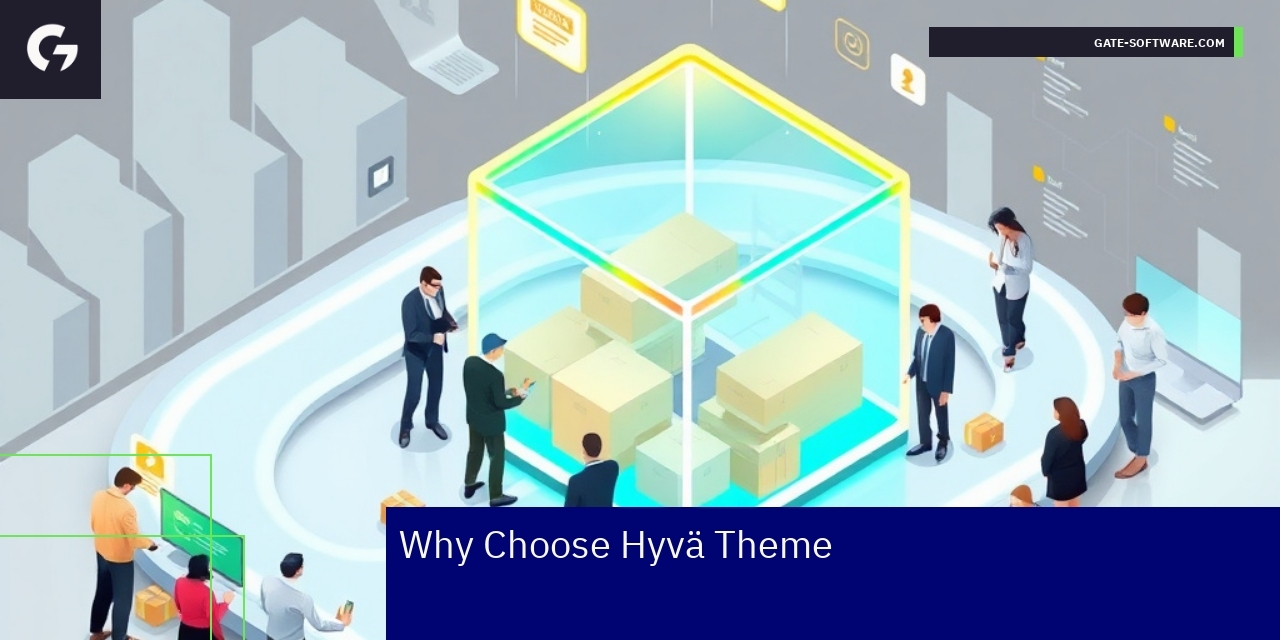 Diagram showing benefits and risks of Hyvä theme