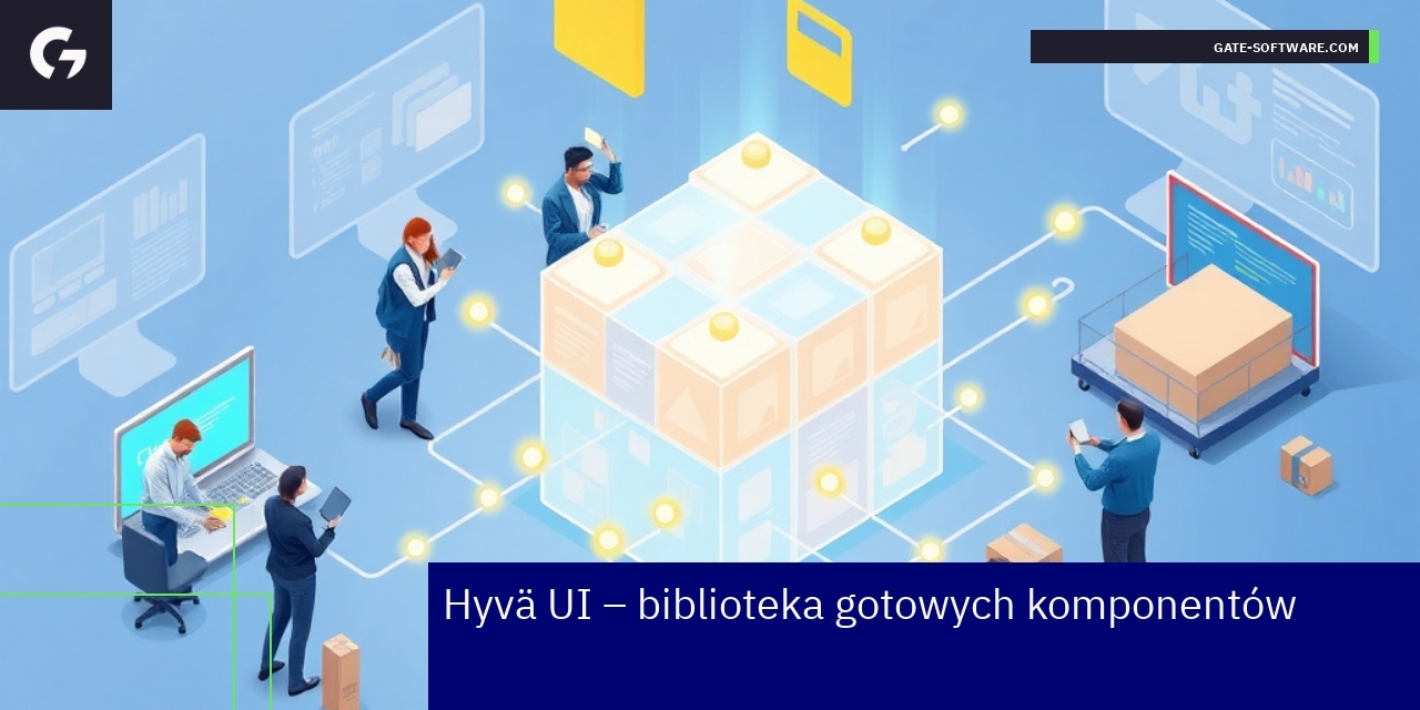 Interfejs użytkownika z komponentami Hyvä UI