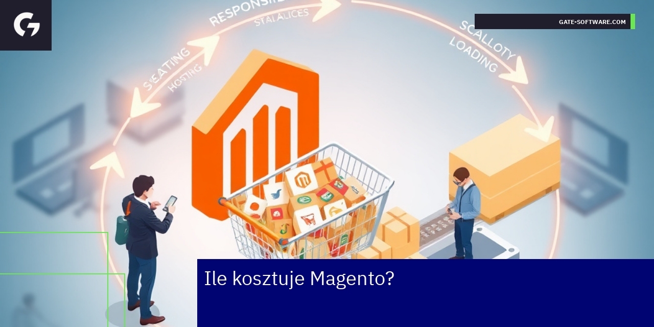 Koszty i czynniki wdrożenia Magento Schemat czynników wpływających na koszt Magento