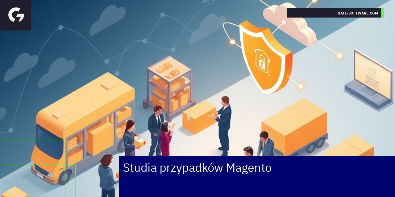 Grafika przedstawiająca proces wdrożenia Magento 2