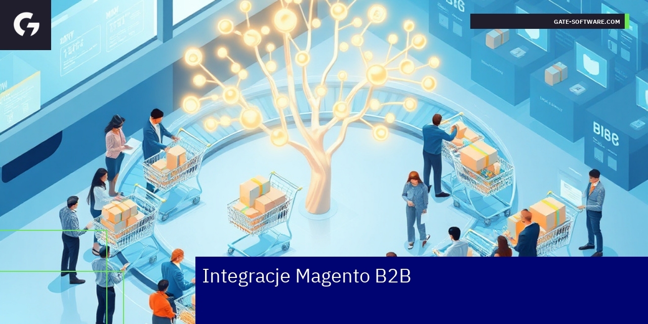 Schemat integracji Magento z systemem Akeneo PIM