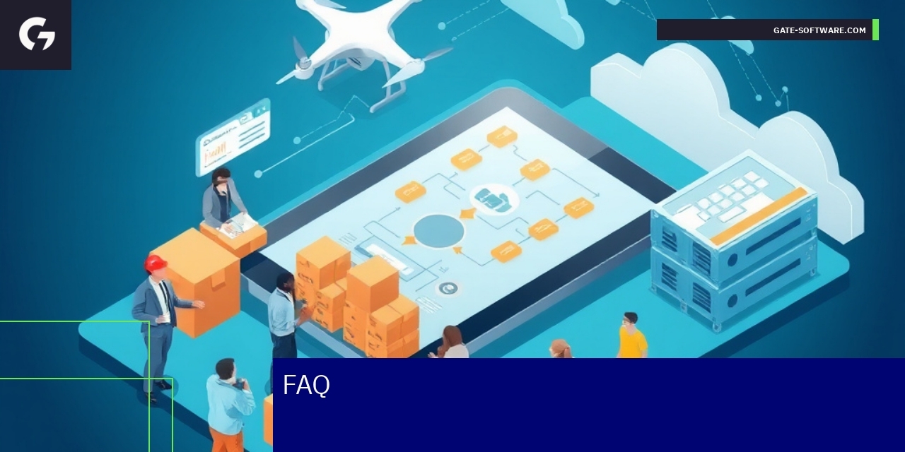 Magento 2 platform icons and hosting server illustration