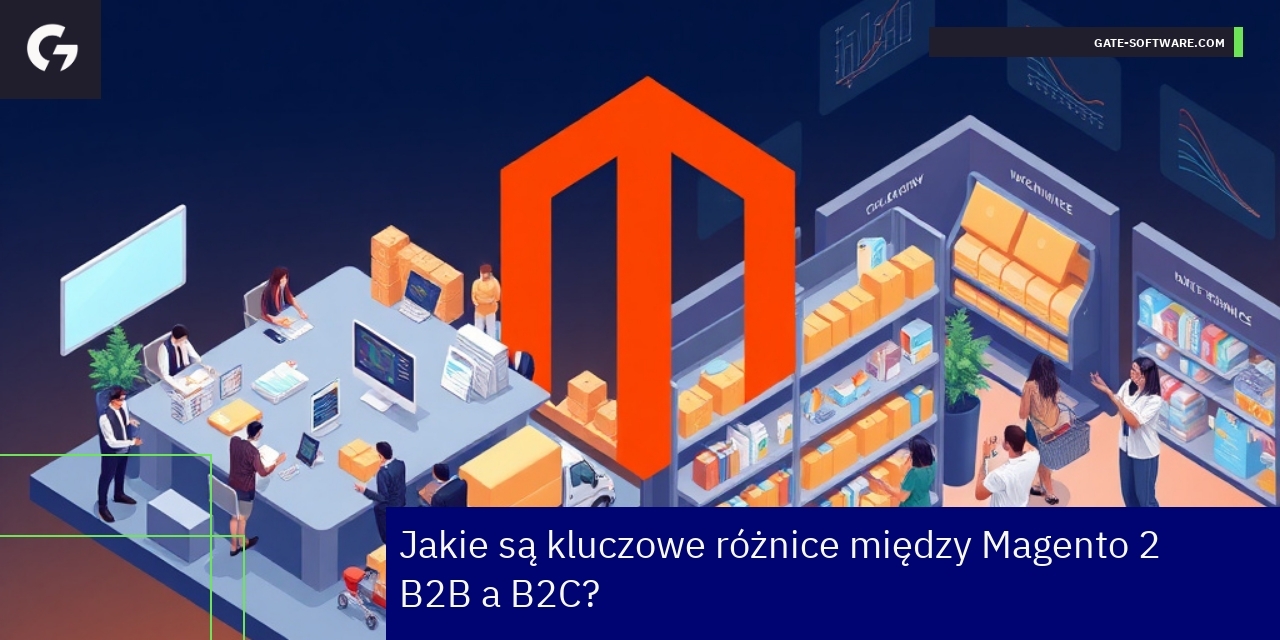 Porównanie funkcji Magento 2 B2B i B2C