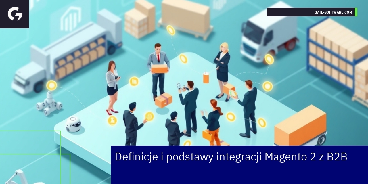 Schemat integracji Magento 2 z systemami B2B
