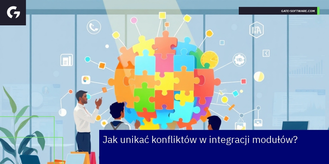 Schemat integracji modułów i współpracy zespołów