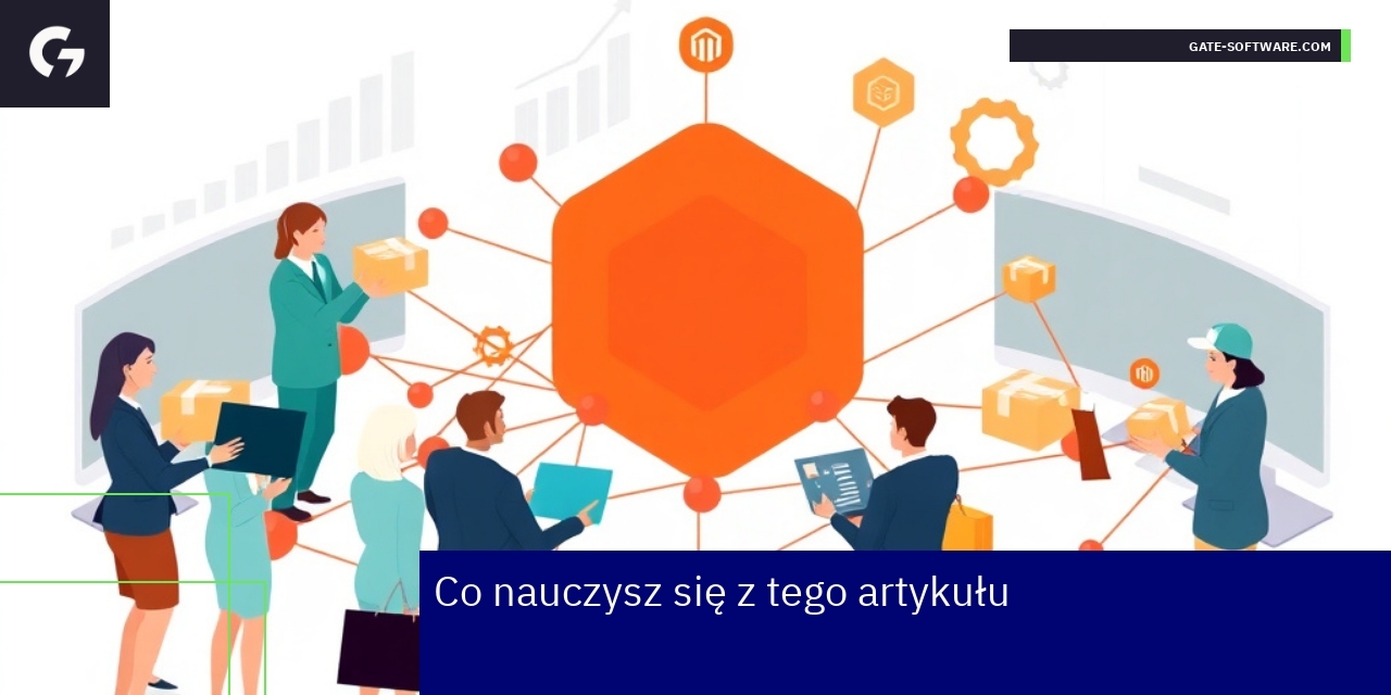 Schemat funkcji i zarządzania sklepem B2B Magento 2