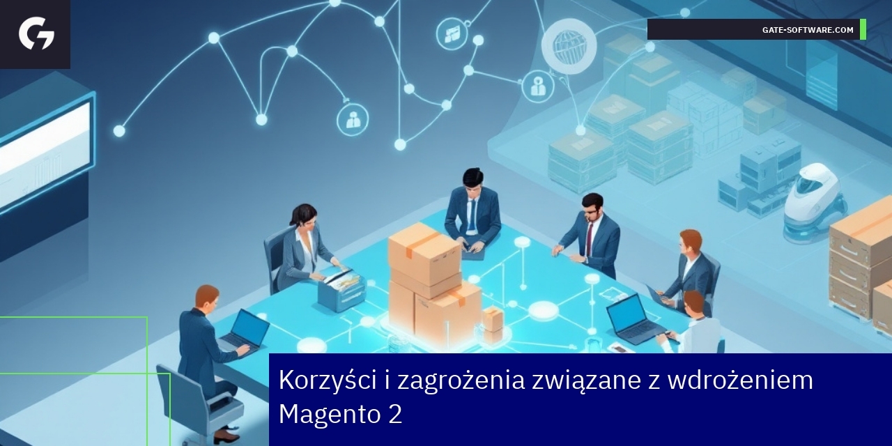 Schemat procesu wdrożenia Magento 2 dla sklepu B2B