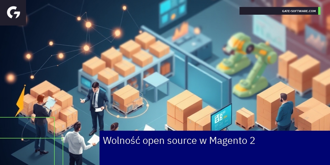 Schemat rozwoju i zastosowań Magento 2 open source