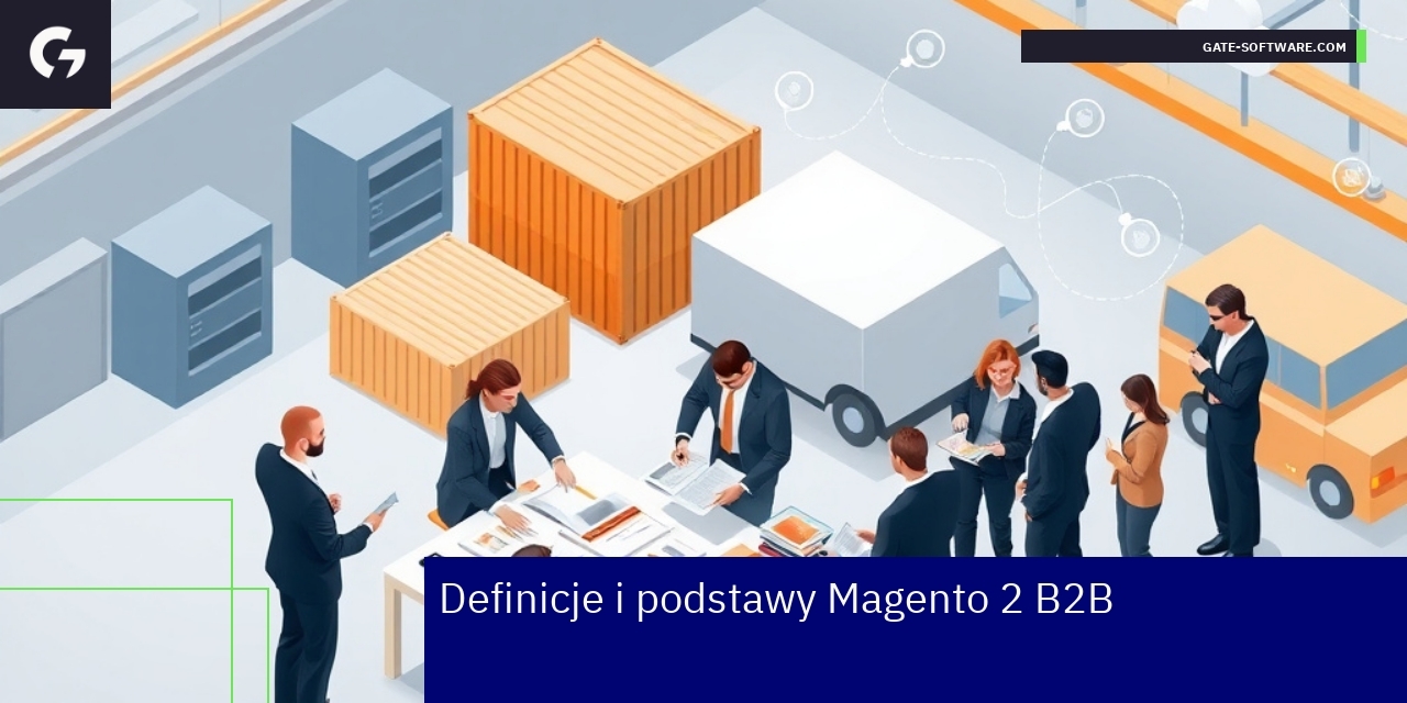 Magento 2 B2B: Rozwiązania e-commerce dla firm Schemat platformy Magento 2 dla handlu B2B