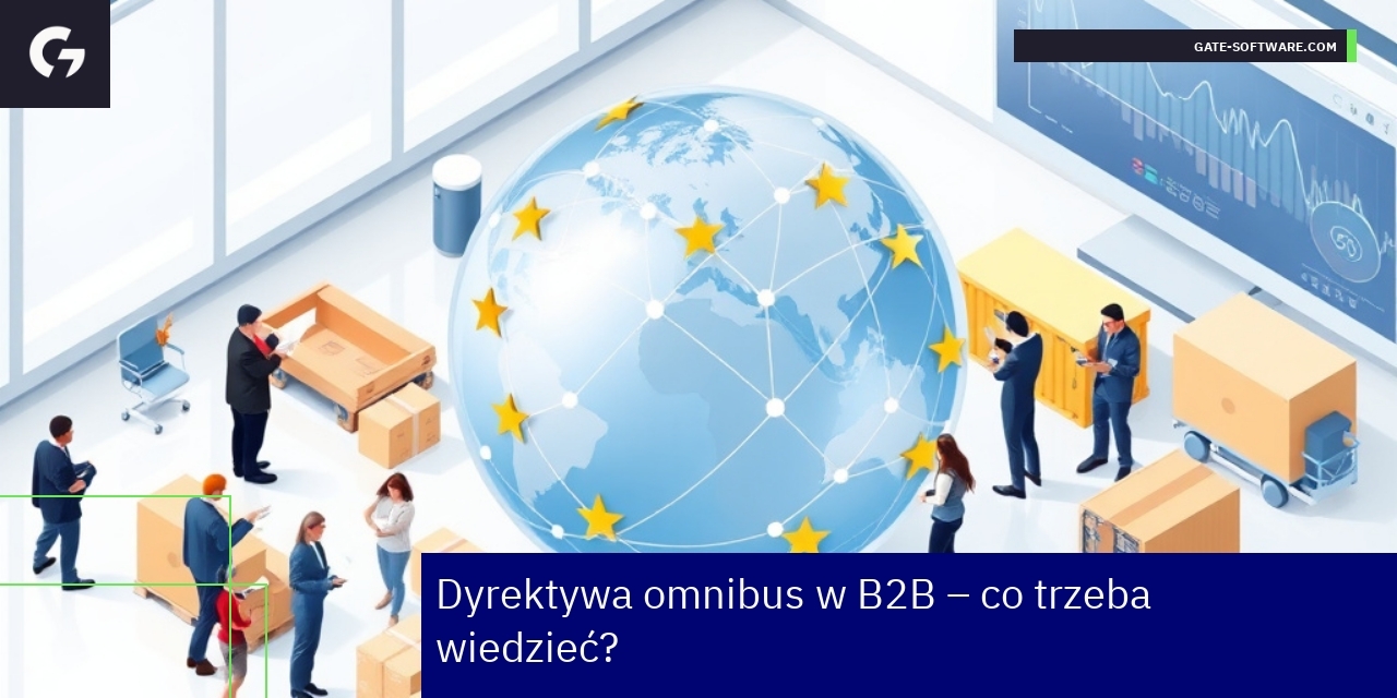 Schemat działania dyrektywy omnibus w e-commerce B2B