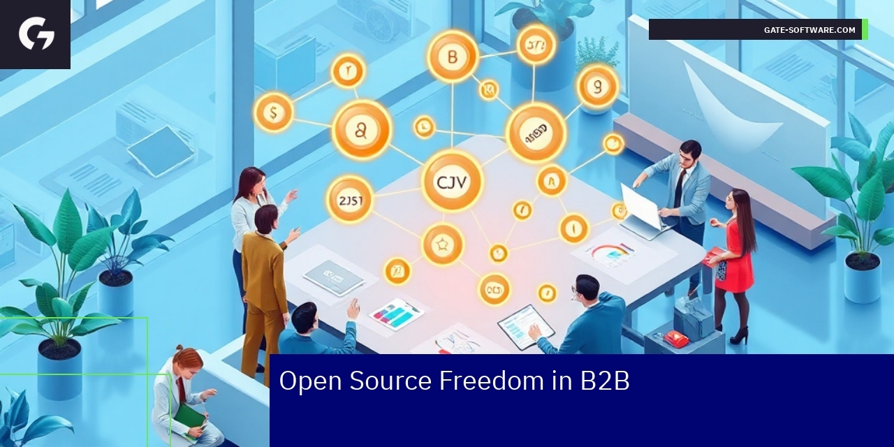 Business people working with ecommerce solutions