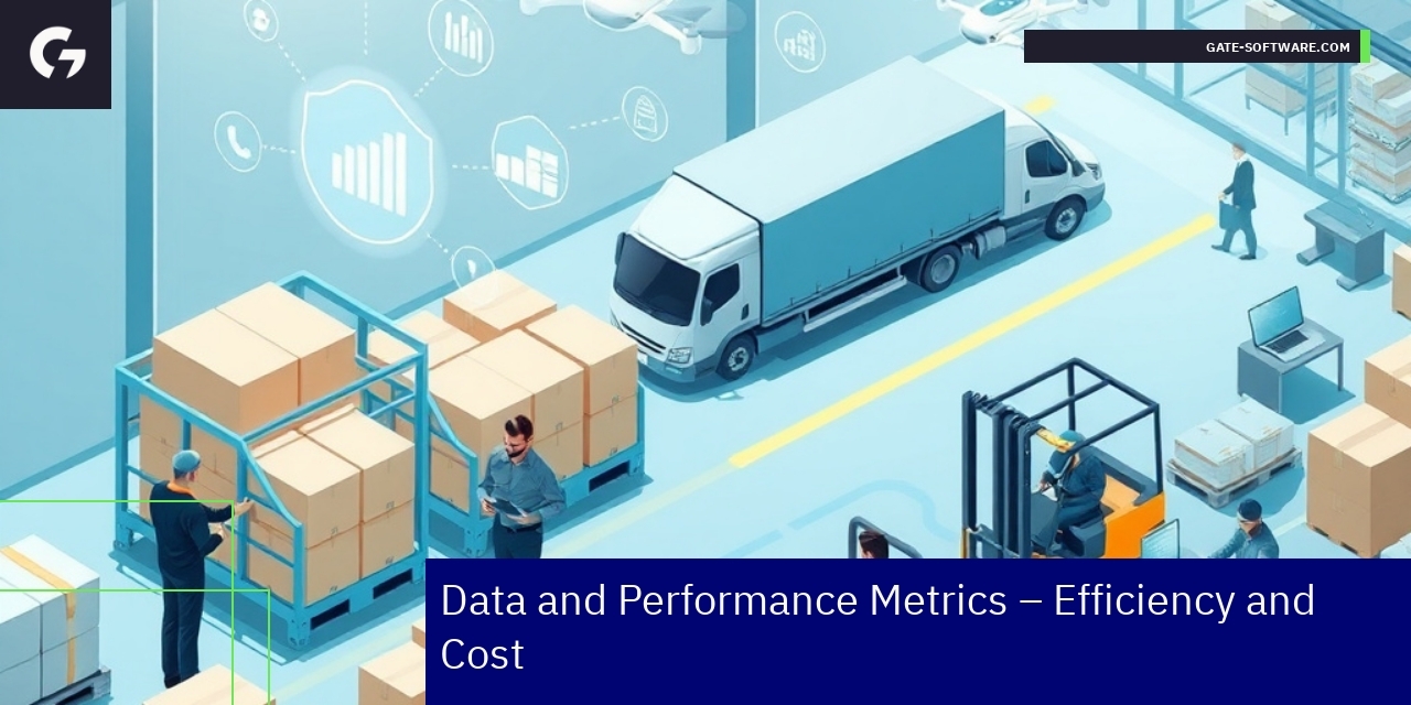 Graphs showing B2B e-commerce performance data