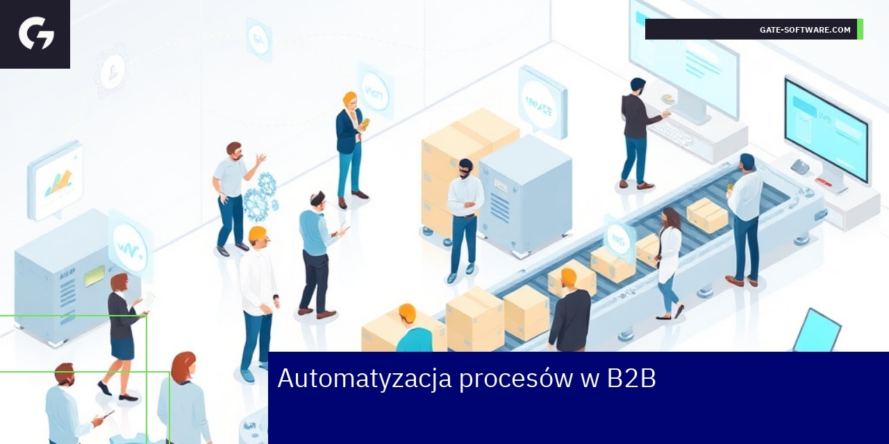 Korzyści i wyzwania automatyzacji w B2B Schemat procesu automatyzacji w sektorze B2B