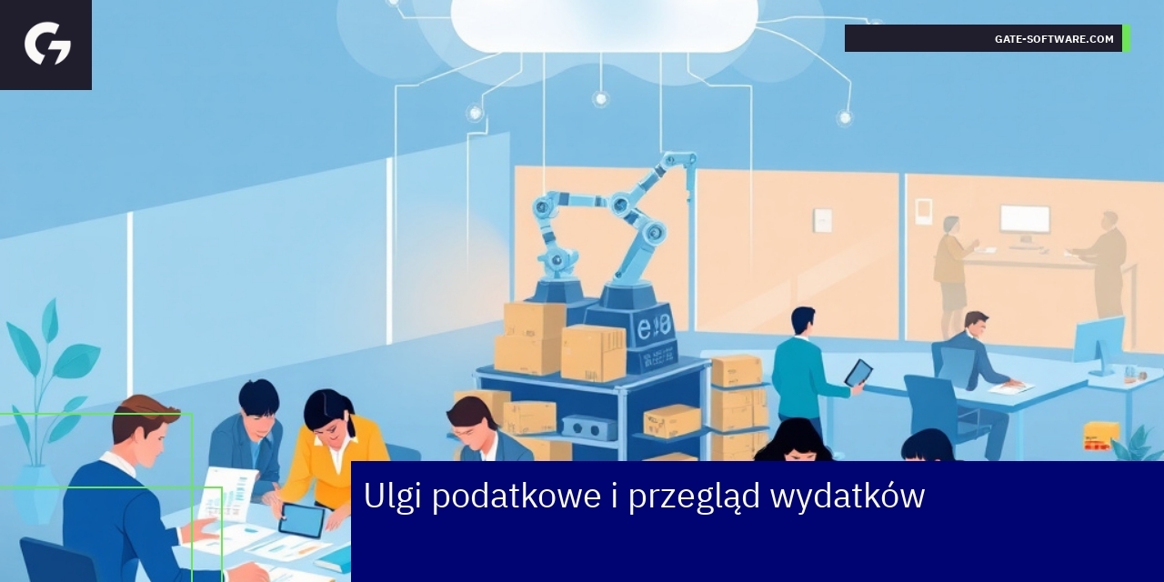 Ulgi podatkowe i optymalizacja wydatków B2B Schemat zarządzania kosztami i ulgami podatkowymi