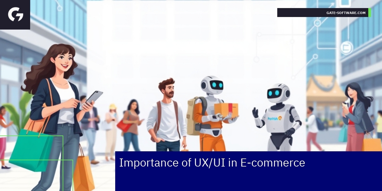 E-commerce UX UI design and performance elements