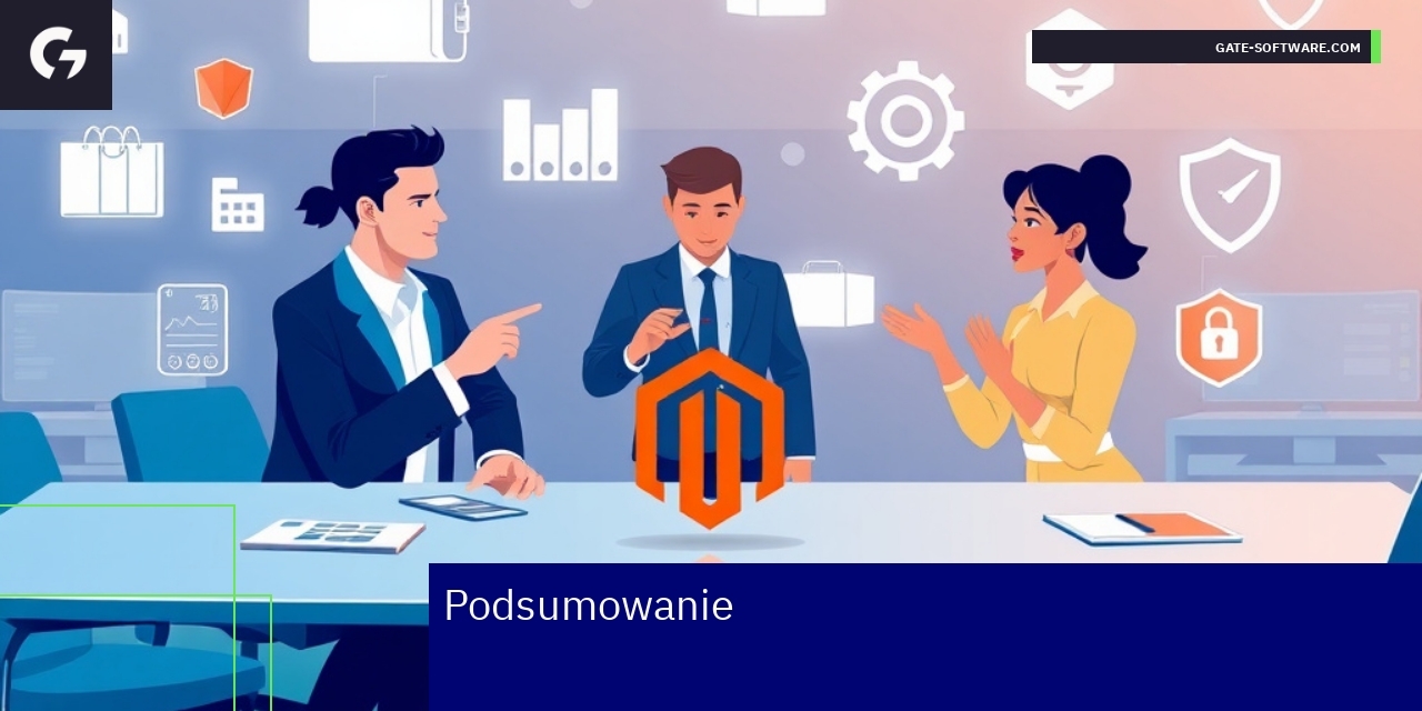 Zespół pracujący nad platformą Magento 2