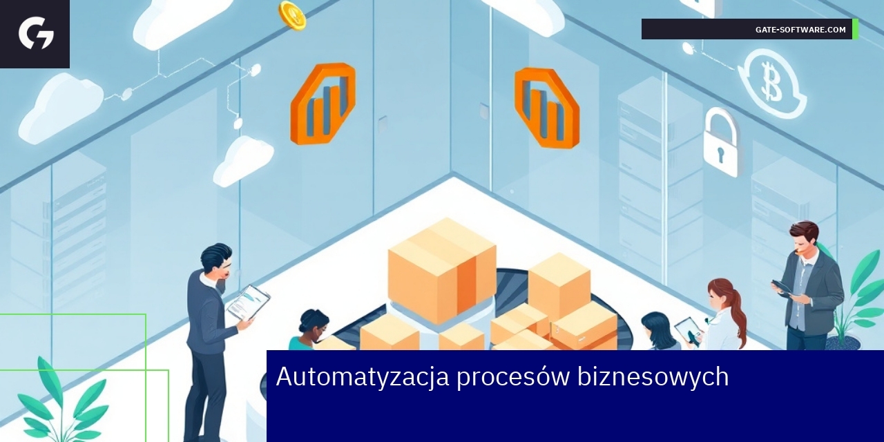 Schemat integracji procesów automatyzacji i platform biznesowych