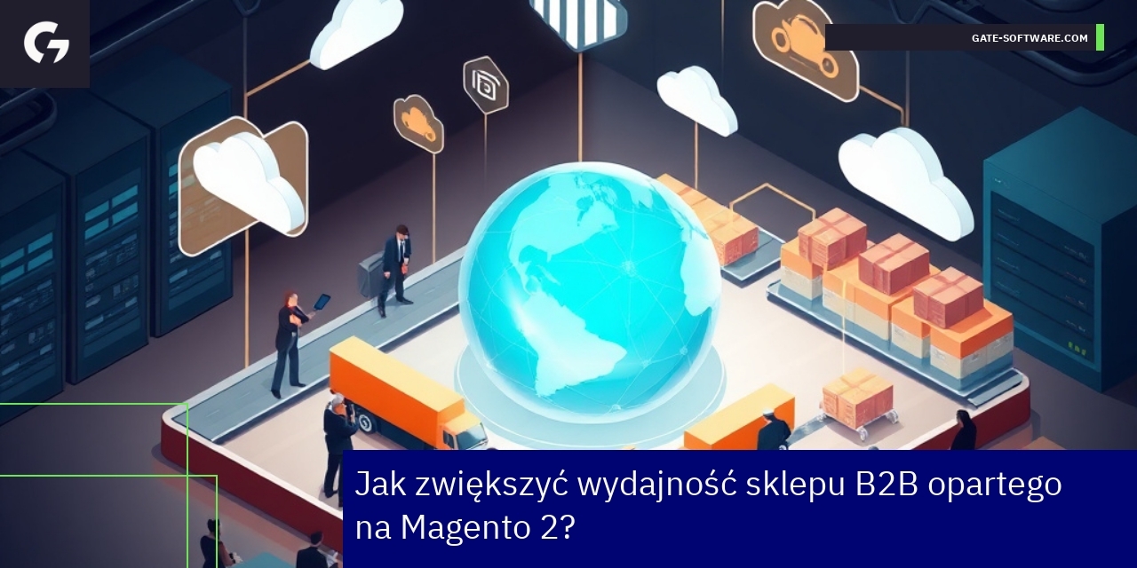 Optymalizacja wydajności sklepu Magento 2 B2B Schemat optymalizacji i działania sklepu B2B Magento