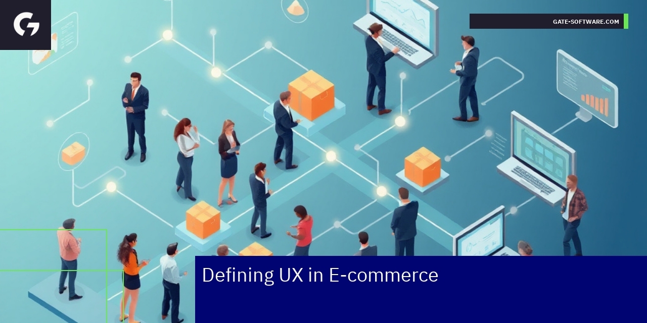User interacting with Magento 2 B2B e-commerce platform