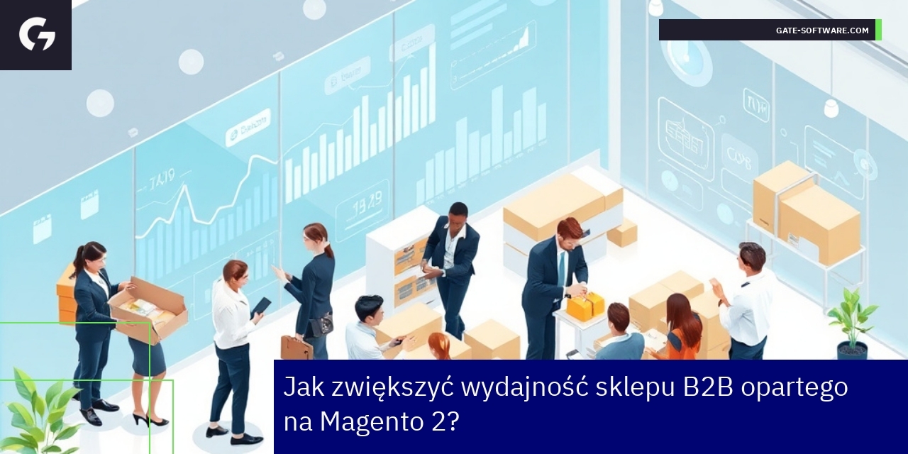 Schemat wdrożenia Magento 2 w sklepie B2B
