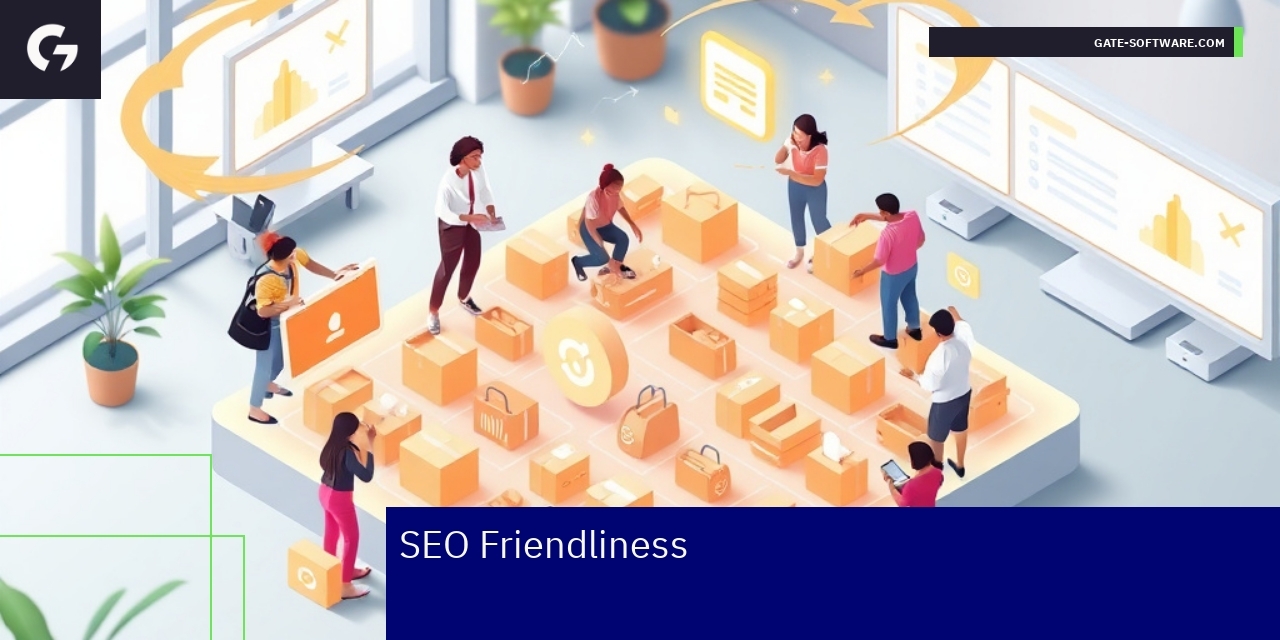 Diagram showing SEO enhancements in Hyva Magento themes