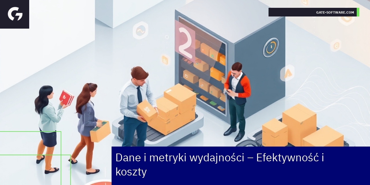 Wykresy i dane metryk wydajności użytkowników