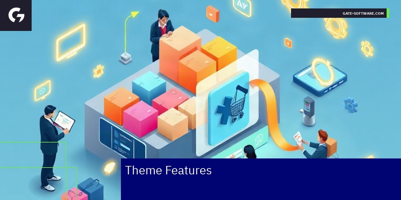 eCommerce template design showing responsiveness