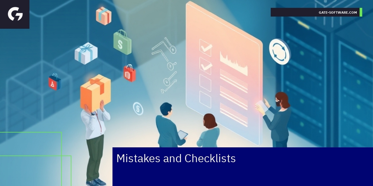 Checklist and performance optimization concepts