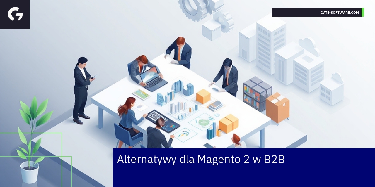 Schemat porównania platform e-commerce B2B