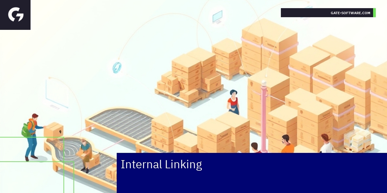 Internal Linking Benefits in Hyva Diagram showing internal linking for SEO and navigation