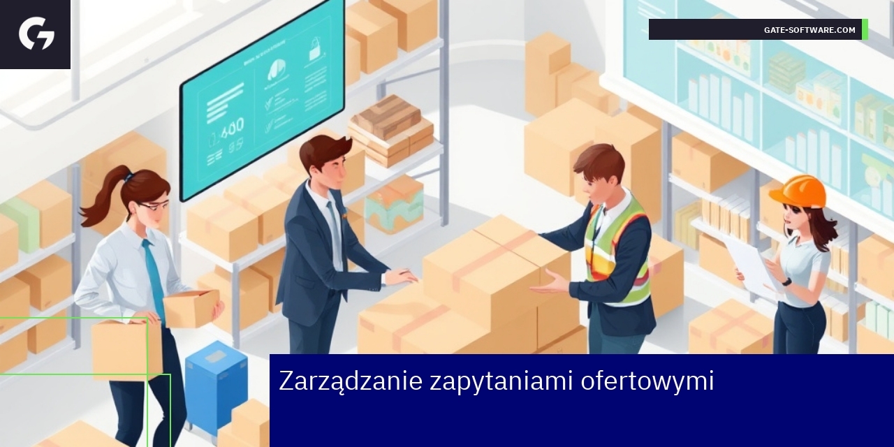 Tabela z procesami zarządzania zapytaniami B2B