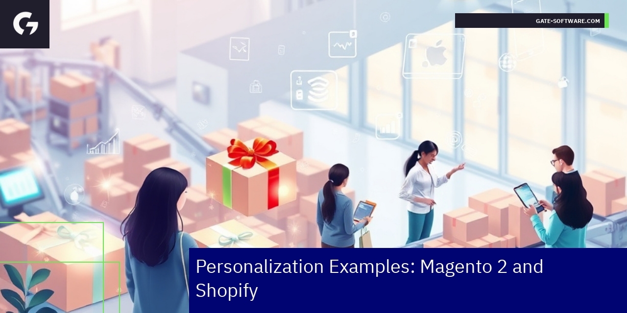 Ecommerce personalization on Magento and Shopify platforms