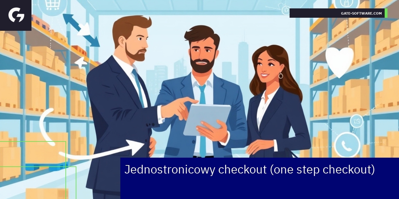 Proces zakupowy jednostronicowy na platformie e-commerce