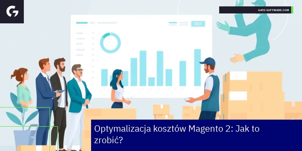 Optymalizacja kosztów i zwrot z inwestycji Magento 2 Wykresy, diagramy i analiza efektywności e-commerce B2B