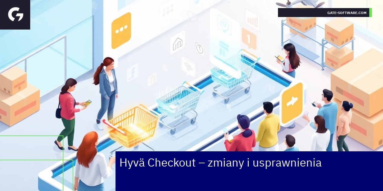 Innowacje i wzrost konwersji w Hyvä Checkout Schemat procesu zakupowego w Hyvä Checkout