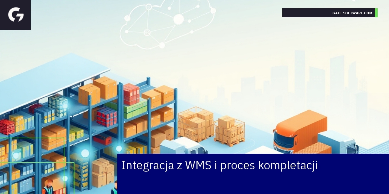 Schemat integracji systemów WMS i Magento 2