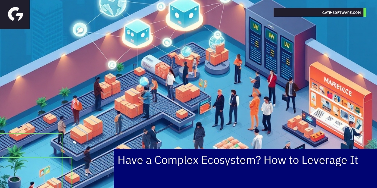 Diagram showing integration and management in Magento ecosystem