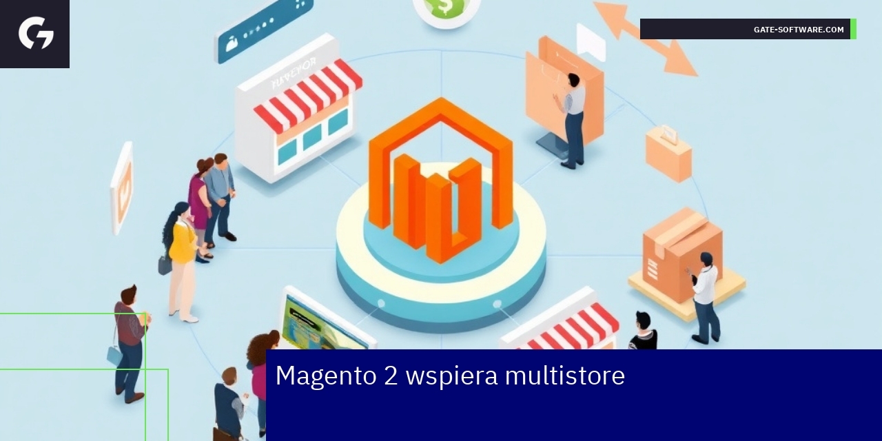 Zarządzanie multistore w Magento 2 Ekran panelu administracyjnego Magento 2 multistore