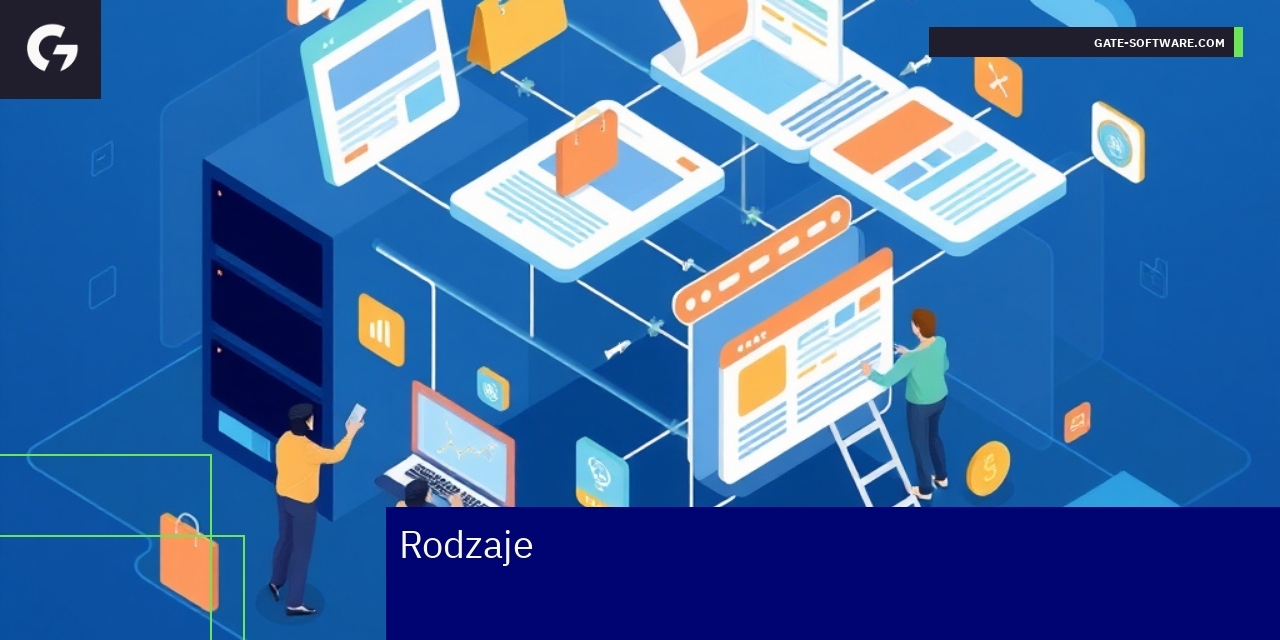 Schemat przedstawiający różne rodzaje szablonów