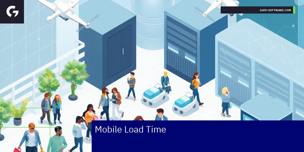 Mobile device loading eCommerce website fast