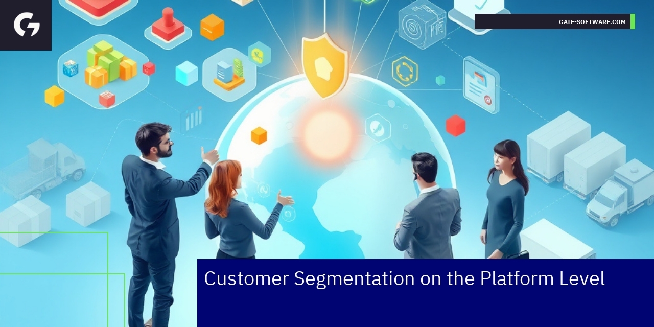 Customer Segmentation Strategies for Magento 2 Graphic showing customer segmentation on Magento 2 platform