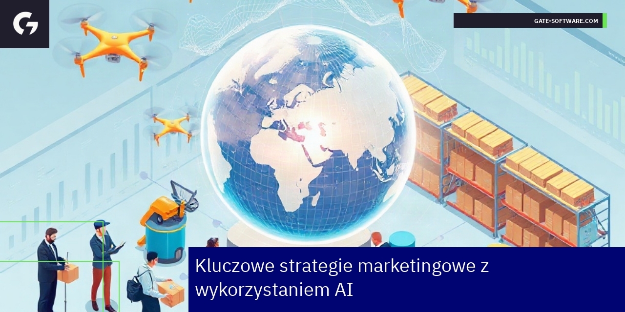 Kluczowe strategie marketingowe z AI Schemat strategii marketingowych wspieranych przez AI