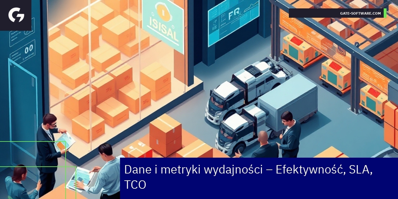 Wykresy i dane metryk operacyjnych B2B