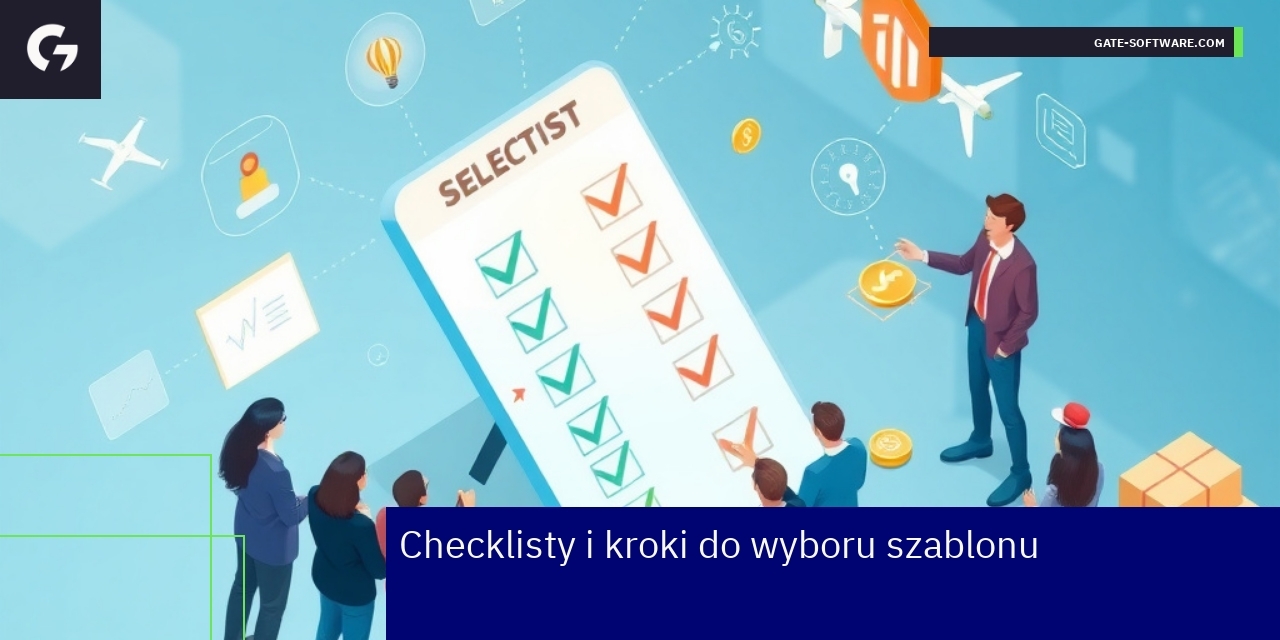 Checklisty wyboru szablonu Hyva dla Magento Lista kroków wyboru szablonu dla sklepu Magento