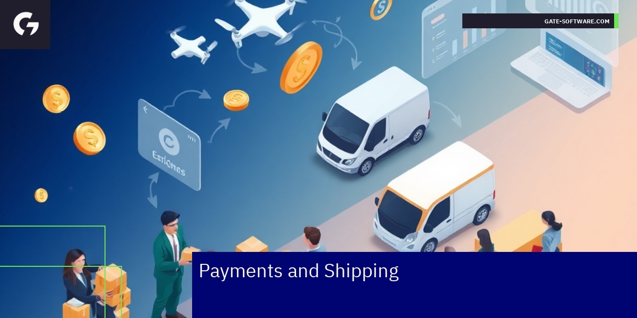 Magento 2 Payments and Shipping Features Magento 2 interface showing payment and shipping options