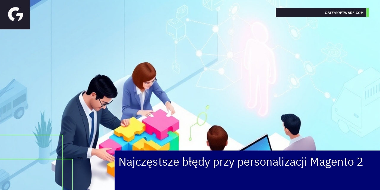 Diagram błędów personalizacji Magento 2 i ich skutki